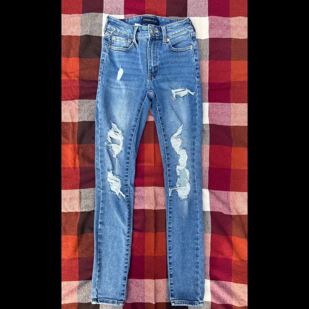 Aeropostale High Rise Jegging size 00